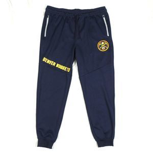 Denver Nuggets Athletic Joggers Men's Size XL Blue